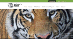 Desktop Screenshot of mccarthyswildlife.com