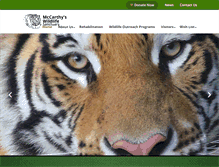 Tablet Screenshot of mccarthyswildlife.com